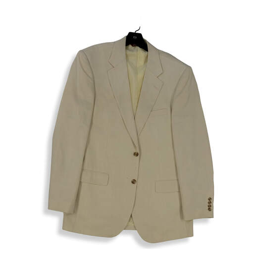 Men's Single Button Suit Jacket Sz 42L image number 1