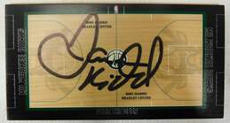 HOF Jason Kidd Autographed Milwaukee Bucks Floor Piece