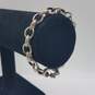 Milor Sterling Silver Rolo Chain 7 1/2 Inch Bracelet 23.1g image number 3