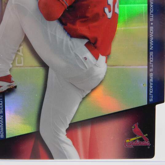 2014 Alex Reyes Bowman Chrome Pre-Rookie Die-Cut St Louis Cardinals image number 3