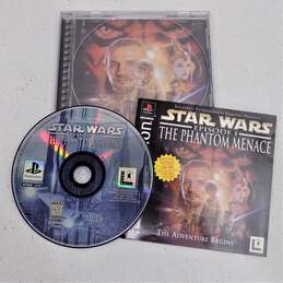 Star Wars Phantom Menace Sony PlayStation CIB