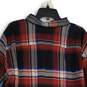 NWT St. John's Bay Mens Multicolor Plaid Long Sleeve Button-Up Shirt Size XXL image number 4