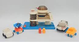 Vintage 1984 Playworld Toys Playmates Space Station Vehicles Figures Play Set