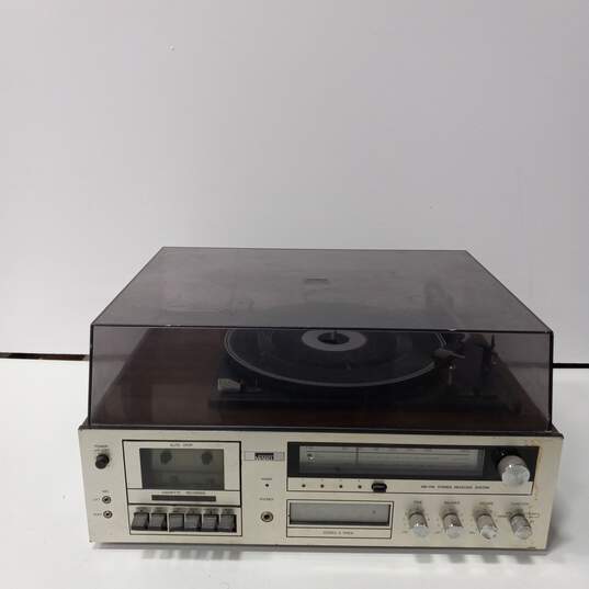 MONTGOMARY Ward Vinyl Record & Cassette Player image number 1