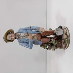 Gardener Ceramic Figurine