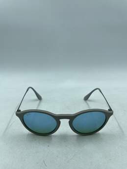 Ray-Ban Round Mirrored Gray Sunglasses alternative image