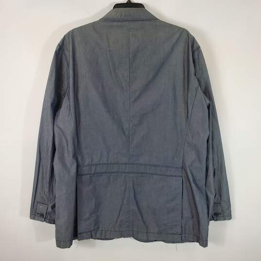 Armani Exchange Men Gray Jacket SZ XL image number 4