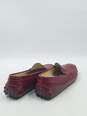 Authentic Tod's Cherry Red Driver Loafer W 10 image number 4