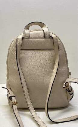 Michael Kors Pebble Leather Erin Small Backpack Vanilla alternative image
