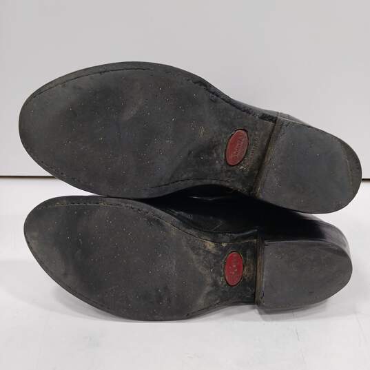 Double H Men's Black Leather Boots Size 9.5D image number 6