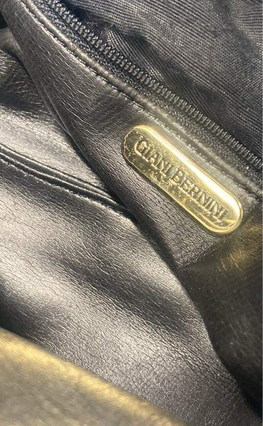 Giani Bernini Leather Shoulder Crossbody Black image number 2