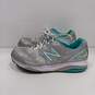 Womens W1540SG2 Gray Lace Up Low Top Flat Activewear Running Shoes Size 12 image number 3