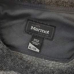 Marmot Gray Wool Blend Pullover Sweater Size XL alternative image