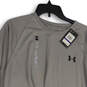 NWT Mens Gray Crew Neck Long Sleeve Pullover T-Shirt Size X-Large image number 3