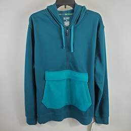 Tek Gear Women Blue Fleece Sweater XL NWT