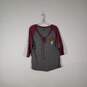 Womens Washington Redskins Football-NFL Lace 3/4 Sleeve T-Shirt Size X-Large image number 1