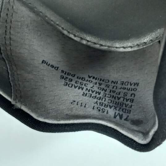 Bandolino Women's Black Slip-On Fabric Silver Buckle Toe Shoes Size 7M image number 6