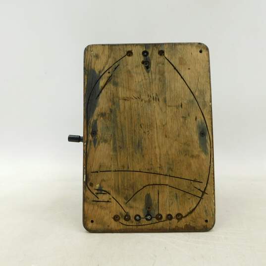 The North Electric Co. Wood Box Crank Wall Phone Vintage Landline Telephone P&R image number 5