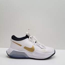 Nike Air Zoom Crossover (GS) Athletic Shoes White Metallic Gold DC5216-100 Size 5.5Y Women's Size 7