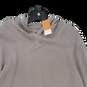 NWT Mens Gray Long Sleeve Pockets Pullover Hoodie Size XL image number 3