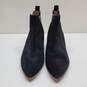 Franco Sarto Suede Black Boots Sz 9M image number 6
