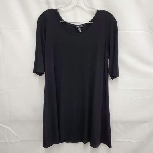 Eileen Fisher WM's Black Pullover Dress Size L image number 3