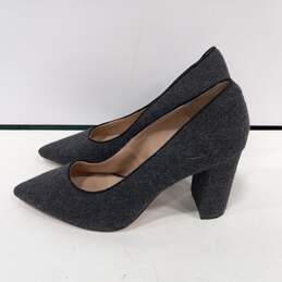 Antonio Melani Women's Grey Felt Heels Size 7.5