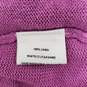 Eileen Fisher WM's Open Knit Pink 100% Linen Cardigan Open Sweater Size L image number 3