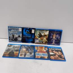 Bundle of 8 Assorted Blu-Ray DVD's