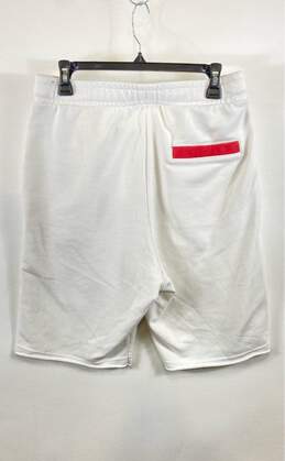 Air Jordan Mens White Pockets Drawstring Activewear Sweat Shorts Size Medium alternative image
