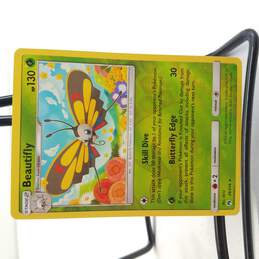 Pokemon TCG Reverse holo Rare Lost Thunder Beautifly Card Mint alternative image