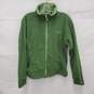Women's Mountain Hard Wear Full Zip Green Fleece Sweatshirt Size M image number 1