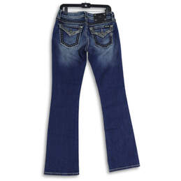 NWT Womens Blue Denim Medium Wash Bootcut Leg Jeans Size 29 alternative image