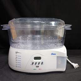 Oster #5712 Electronic 2-tier 6.1 quart Food Steamer