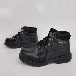 Brahma Steel Toe Boots Black Size 7.5W