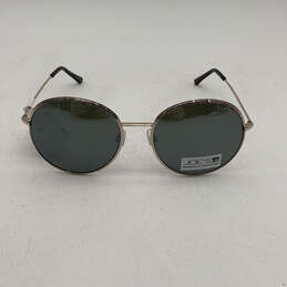 NWT Womens JJ 6008 66 Gold UV Protection Lens Full Rim Round Sunglasses alternative image