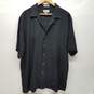 Cutter & Buck 100% Silk Button Down - Navy Blue Large image number 1