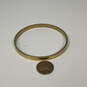 Designer Kate Spade Gold-Tone Heart Of Gold Classic Bangle Bracelet image number 2