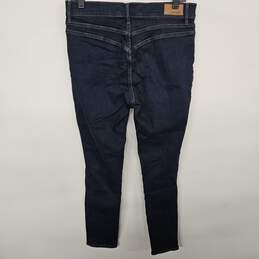 Express Ankle High Rise Blue Jeans alternative image