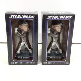 Star Wars Kris Bryant Jedi Knight Bobbleheads 2pc Bundle