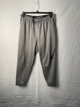Nike Mens Gray Dry Fit Sweat Pants Size L