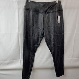 BP Black Faux Leather Pants Women's XL NWT