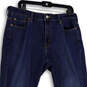 Womens Blue Denim Medium Wash Pockets Stretch Bootcut Jeans Size 16 M image number 3