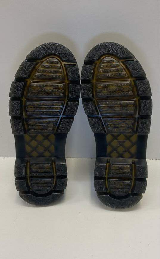 Dr. Martens AYCE II Tract Milled Black Leather Slide Sandals Women's Size 9 M image number 6