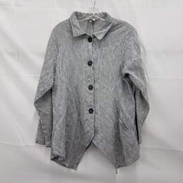 Mill Valley Striped Long Sleeve Shirt Size Large