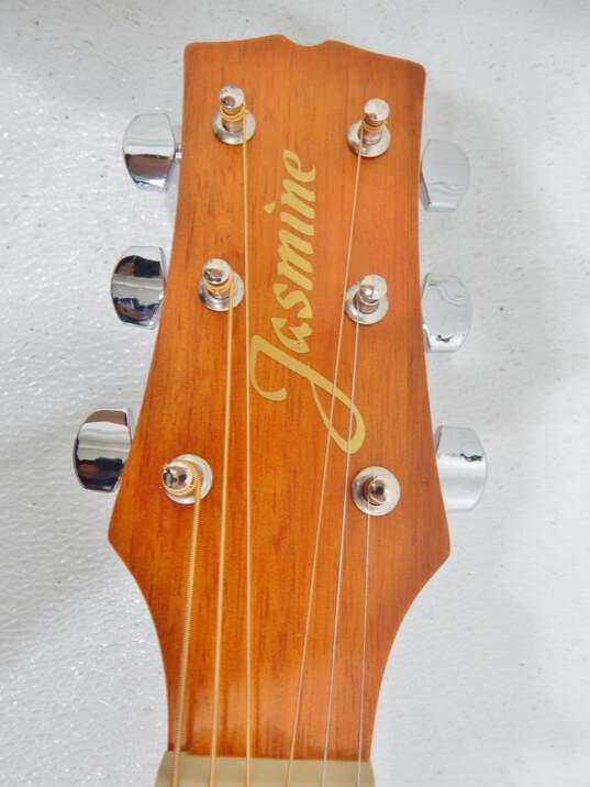 Jasmine Brand S35 Model Wooden Acoustic Guitar w/ Soft Case image number 4