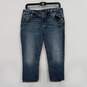 Women's Miss Me Mid-Rise Easy Crop Jean Sz 34 image number 1