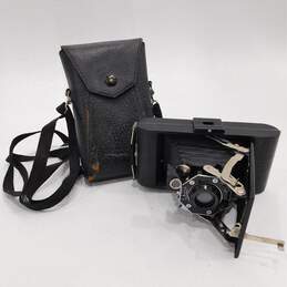 Vintage Kodak Vigilant Junior Six-20 Folding Camera w/ Case