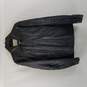 Covington  Womens Black Leather Jacket 34-36 image number 1