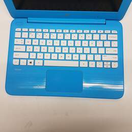 HP Stream 11in Baby Blue Laptop  Intel Celeron N2840 CPU 2GB RAM 32GB eMMC alternative image